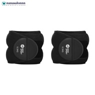 NANASALONNN 1Pair 1KG Training Weighted Sandbags for Wrist and Ankle Low-Profile Design Outdoor Runn