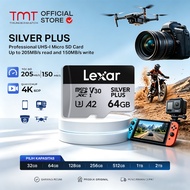 Lexar Professional Silver Plus micro SDXC UHS-I Card 64GB/128GB/256GB/512GB/1TB up to 205MB/s read, 