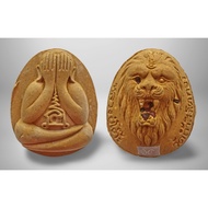 必打 巨型狮子 （粉牌）3 #Phra Pidta Jumbo Powder  Lion  #Phra Pidta #泰国佛牌 #Thai Amulet #龙婆多 #Lp Toh #Wat Tham 