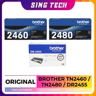 [ORIGINAL] Brother TN2460 TN 2460 TN-2460 / TN 2480 TN 2480 TN-2480 Toner / DR2455 DR 2455 DR-2455 D