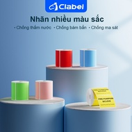 CLABEL Colorful Waterproof Thermal Labels Suitable for Printers 221B/220B/230B/320B