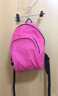 迪卡儂粉色後背包 戶外教學包 運動包