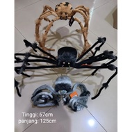 Giant Spider Halloween Doll Toy