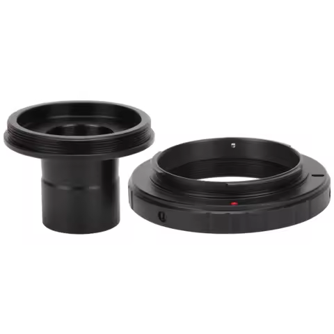 23.2mm Microscope T Mount Extension Tube T2 Mount Adapter Ring For Nikon F Mount Camera