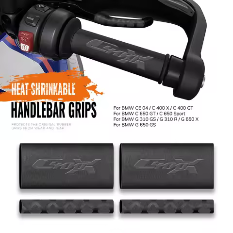 Motorcycle Heat Shrinkable Handlebar Grips For BMW C400X C400GT C650GT G310GS G310R G650GS G650X CE0