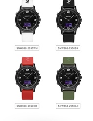 นาฬิกานาฬิกาควอตซ์อัจฉริยะ Snoopy สำหรับผู้ชายและผู้หญิงนาฬิกาออกกำลังกายกันน้ำ