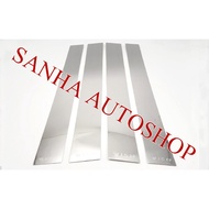 Stainless Steel Door Pillar Toyota Wish Year 2004 2005 2006 2007 2008 2009 2010 Toyota Wish Accessor