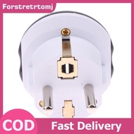 forstretrtomj German Standard Conversion Plug FR AU US UK To EU Euro Korea Universal Travel Adapter 