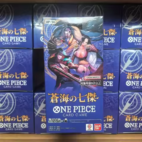 One Piece Tcg Op-14 Op-13 Blue Sea Seven Heroes The Will Of Inheritan Booster Box Opcg Card Japanese