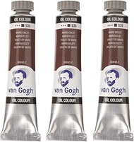 Tarens T0204-538-3 Van Gogh Mars Violet, Set of 3, 0.7 fl oz (20 ml)