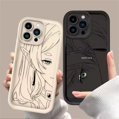 Popular Anime Frieren Phone Case For iPhone 17 Air 16 16E 15 14 13 12 11 Pro Max X XS X S Max XR SE 