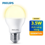 Philips LED Essential 3.5W E27 220V A60 Bulb - Yellow Light