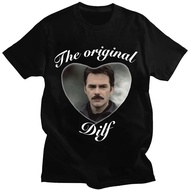 The Original DILF Charlie Swan Twilight Bella T Shirt Men men 100 % Cotton Short Sleeve Tee Shirt Clothing Streetwear