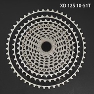 GOLDIX 12 Speed Ultralight MTB Cassette HG 12S 11-51T/12S 11-46T XD 10-46T/10-51T 12V K7 ทั้งหมด CNC