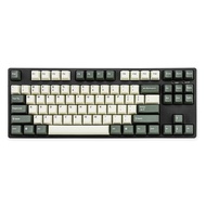ikbc CD87 V2 Ergonomic Mechanical Keyboard with Cherry MX Blue Switch for Windows and Mac, Tenkeyles
