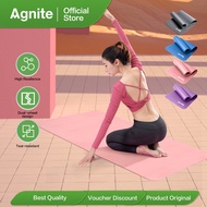 Agnite Yoga Mat / Yoga Matt NBR Thickness 8mm 10mm Length 61 cm ER20X