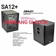 ASHLEY SA12+ | SA 12+ SUBWOOFER ACTIVE 12 inch Profesional ORIGINAL