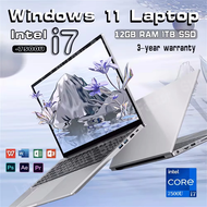 【New arrival】Portable Laptop Intel i7 12GB Ram 2TB SSD Windows 11 Pro 14.1 Notebook Pc Gamer Intel c
