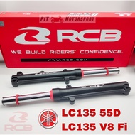 Motor Fork Set RCB FE Yamaha LC135 55D 26MM Accessories Motor LC135 V8 Fi Upgrade Fork Lay Suspensio