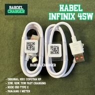 Infinix Type-C 45W Charger Cable RemovedOriginal hp | Fast Charging 33W/45W/70W | Code 050 Length 1 