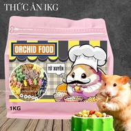 1KG Thức Ăn Hamster Orchid Cao Cấp Tứ Xuyên Hạt Lớn Bổ Sung Bữa Ăn Dinh Dưỡng Hằng Ngày
