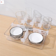 4pcs Adjustable Clear Fridge Divider Set Retractable Fridge Door Organizer Clip for Fridge Door Orga