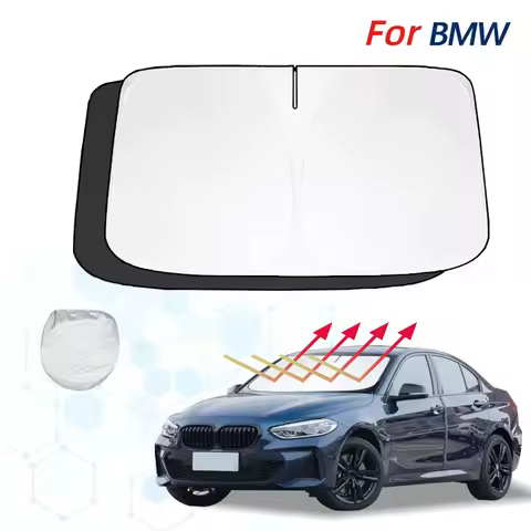 For BMW 1 Series F20 F21 F40 F52 E82 Windshield Sun Shade Sunshade Sun Visor Protector Foldable Bloc