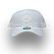 MB AMG White Racing Baseball Cap