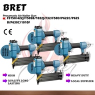BRET Pneumatic Air Nailer Gun T50/FST50/422J/1022J/P622C/P630C/F32/F50D Carpenter Wood Air Stapler