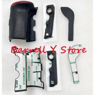 *NEW Original Bady Rubber for Nikon D850 Hand Grip Thumb Side Door Cover Leather Shell + Adhesive Ta