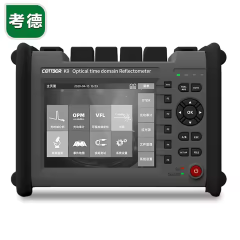 COTTDOR K9 OTDR Fiber Tester High precision Fiber Breakout/Attenuation Point Tester Fiber Optic Cabl