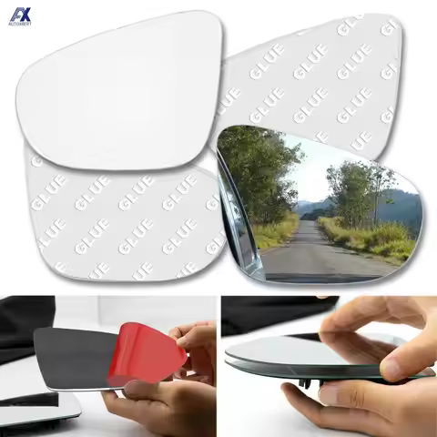 For VW Golf GTI 6 MK6 2008-2012 Touran 10-15 Left Right Rearview Side Wing Mirror Glass Stick On Dur