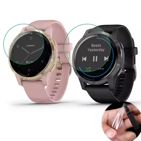 5x Soft Clear Protective Film Guard For Garmin Vivoactive 4/4S GarminActive S Watch Vivoactive4 Scre