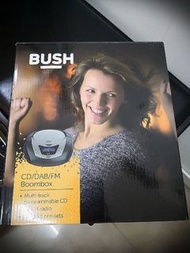 名牌全新BUSH CD/DAB/FM BoomboxCD💿收音機 原價一部$1999.99六🈷超特惠價HK$358.00