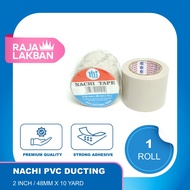 NACHI PVC Duct Tape Cable Insulation 2 inch 48mm 10 yards Cream/ - Roll