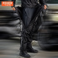 FEHER FEHER Motorcycle Cycling Pants Men Women Winter Quick-Release Pants Windproof Waterproof Warm 