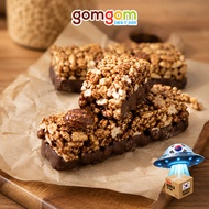 GOM GOM Sweet & Nutty Protein Bar 400g – Korean Diet Snack, High Protein Energy Bar