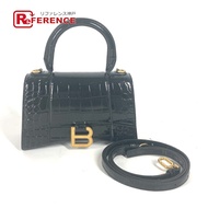 BALENCIAGA B Logo 單手柄沙漏形 XS 手提包
