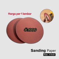 Amplas Bulat Velcro 4 Inch Grit 1000/1500/2000/3000
