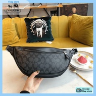 [Fbag store] coach messenger bag coach men's chest bag coach classic belt bag coach bag original coa