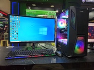 PC RAKITAN GAMING AMD RYZEN 7 8700G DDR5 32GB SSD 512 FULLSET MONITOR 24