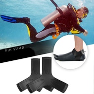 2Pcs Diving Fin Keeper Scuba Fin Straps Swim Paddle Straps Comfortable Silicone Straps for Water Spo