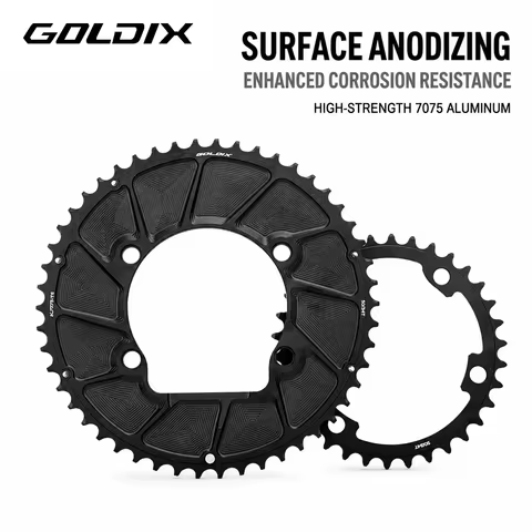 GOLDIX 110BCD 2X Double Chainring AERO Sprocket for SHIAMNO DURA-ACE R9200 ULTEGRA R8100 105 R7100 1