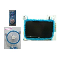 SET 3 IN 1 TV BANDO [TV 19 - 32 INCH] TV REMOTE FAN
