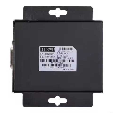 F3KE DB9 RJ45 to RS232 Ethernet IP Serial Server Module Ethernet Device Communication Converter TXB0