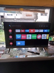 tv merk TCL 32 inch smart android 11 digital tv type 32A7