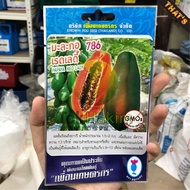 Benih Betik/Papaya Red Lady 786 Hibrid F1 Cap Known You Seed Thailand (4 biji)