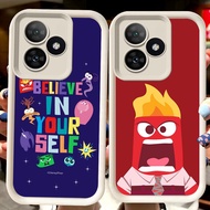 H91 Inside Out 2 White Casing for Realme C51 C61 C33 C63 Note 60 C55 C53 GT 6 C31 Narzo 50A Prime C6