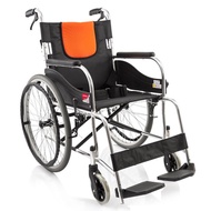 M-8/ Yuyue WheelchairH062CAluminum Alloy Elderly Lightweight Wheelchair Folding Manual Wheelchair Inflatable-Free Tire T