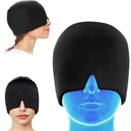 1pcs Cold Headache Migraine Relief Cap Gel Headache Relief Hat Comfortable And Stretchy Ice Cap